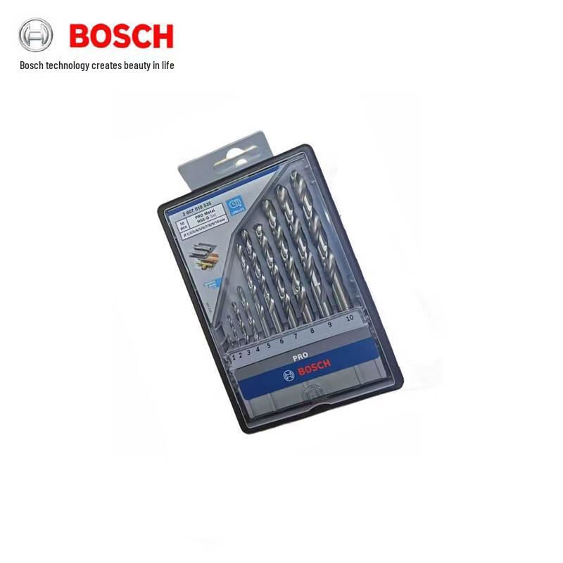 Bosch Набор спиральных сверл HSS
