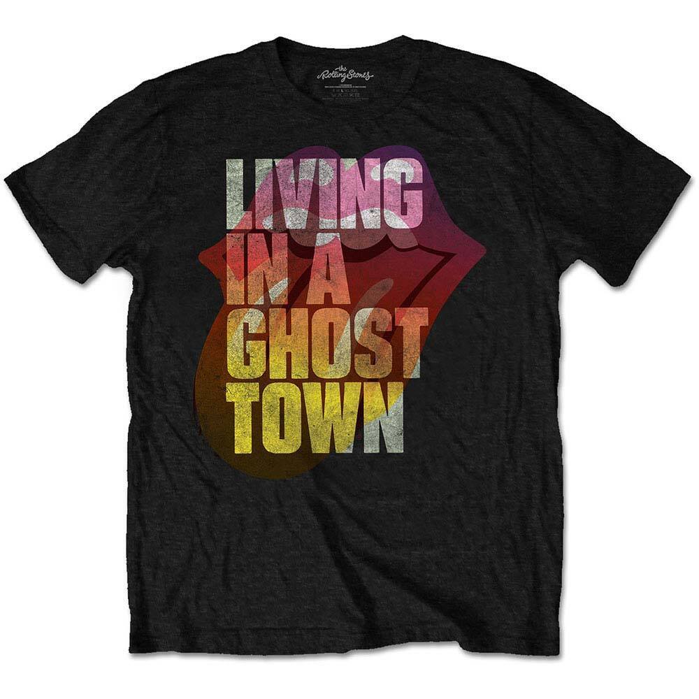 Футболка унисекс Rolling Stones Ghost Town