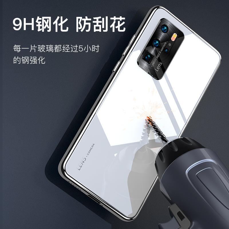Подходит для чехла мобильного телефона Huawei p11pro, всесторонний чехол-защита с защитой объектива, модный бренд, p11, гальванизированный, силиконовый, стеклянный