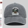 pc Bonfire And Outdoor Pattern Casual Printed Baseball Cap Suitable for Picnics Casual Street Decor Hat Truck Driver Papa Ha