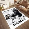 Квадратные ковры Dj Ardy Tupac Remix — отличный выбор для гостиных, спален, домашнего декора и в качестве подарков.
