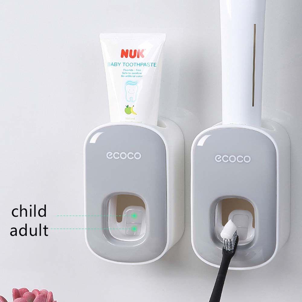 Presser Automatic Toothpaste Dispenser Toothbrush Holder Toothpaste Squeezer Bathroom Accessories