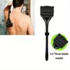 Бритва для спины и тела ДЛЯ МУЖЧИН, триммер, грумер, сделай сам, эргономичная ручка, для всего тела и набор сменных лезвий для бритвы для спины (Продано отдельно)