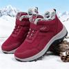 Cotton Shoes, Snow Boots, Velcro Cotton Boots with Fleece and Thickened, Women's Boots, Versatile Ankle Boots