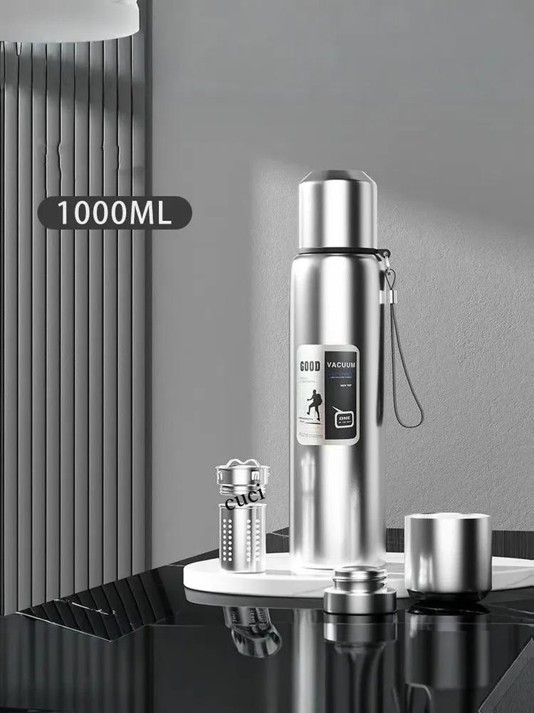 Термос Millet, вакуумный, с крышкой, 1 литр