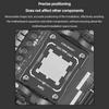 COOLMOON CPU Bending Correction Fixing Buckle CNC Aluminum Alloy AM5 CPU Holder Correction Anti-pressure for AMD AM5 RYZEN 7000