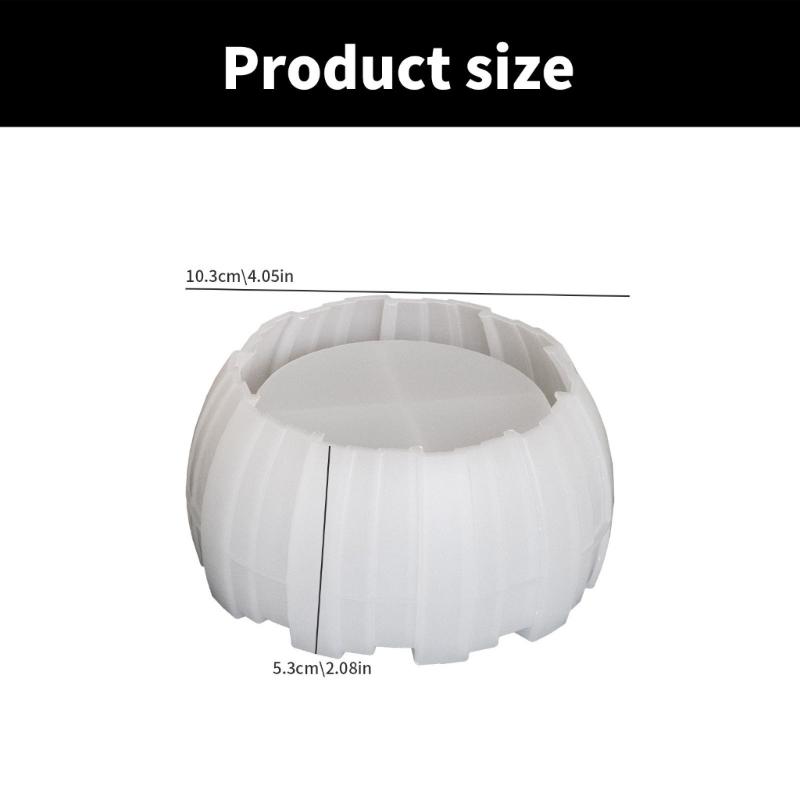 Форма для хранения из эпоксидной смолы, гибкая силиконовая форма в полоску для миски для любителей рукоделия и мастерских