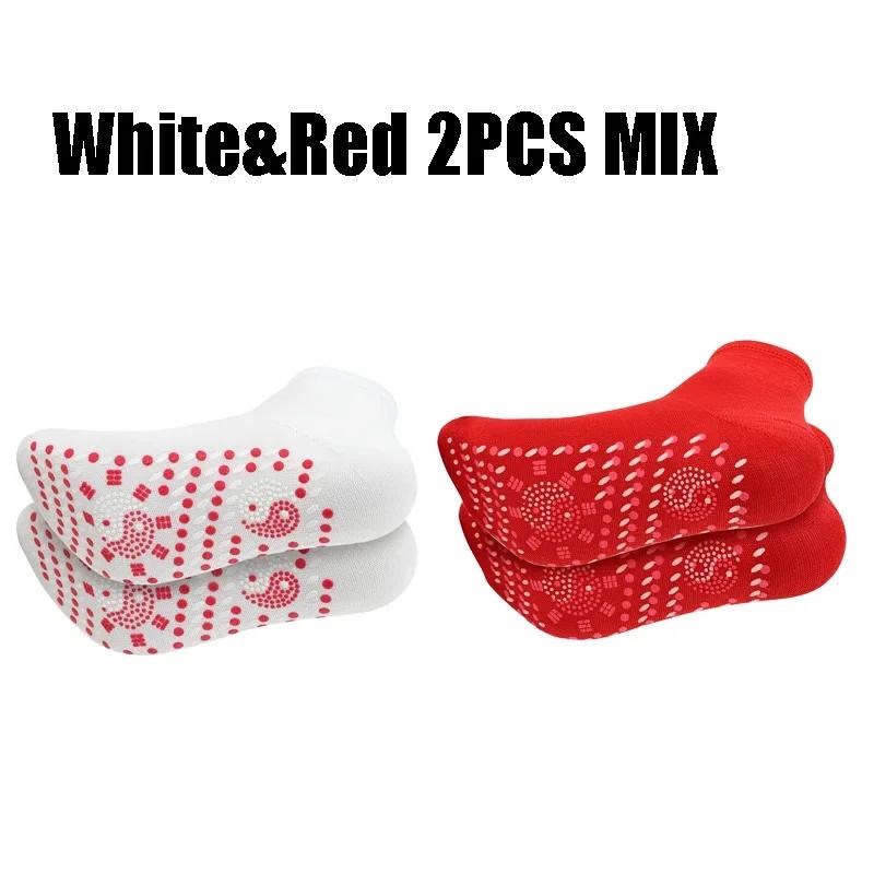 1/5 пары турмалиновых самонагревающихся носков, зимние теплые термотермальные носки для здоровья, короткие носки для похудения, магнитотерапевтические носки