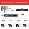 Strength Faction 5MP Full-Color Outdoor Waterproof AI Dual-Light HD PoE Surveillance Camera Kit