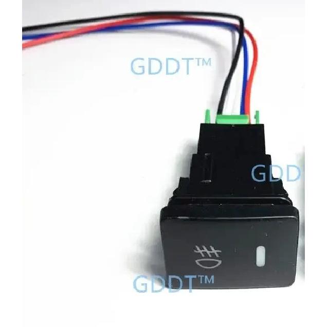 MR190953 Fog Lamp Control Switch for Pajero for Montero v90 for Lancer Grandis 4 Pin Wires for Outlander Replacement 1 Piece