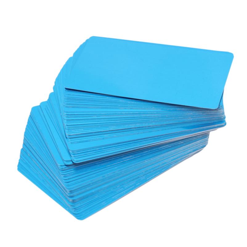 Многоцветный материал визитной карточки, визитная карточка с лазерной гравировкой, металлические визитные карточки, бланки для деловых визитов