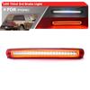 1x Led High-Mount Brilliant Red Strobe Third Brake Light White Roof Cargo Light For Ford F-150 F-250 Excursion