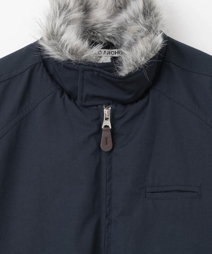 MILLO ARCHIVE Arctic Fur Harrington Jacket [Navy]
