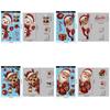 4 Sheets DIY Glass Window Sticker Waterproof Xmas Party Door Stickers  Party Supplies