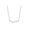 Womens Ginkgo Leaf Necklace Delicate Minimalist Cold Style Clavicle Chain