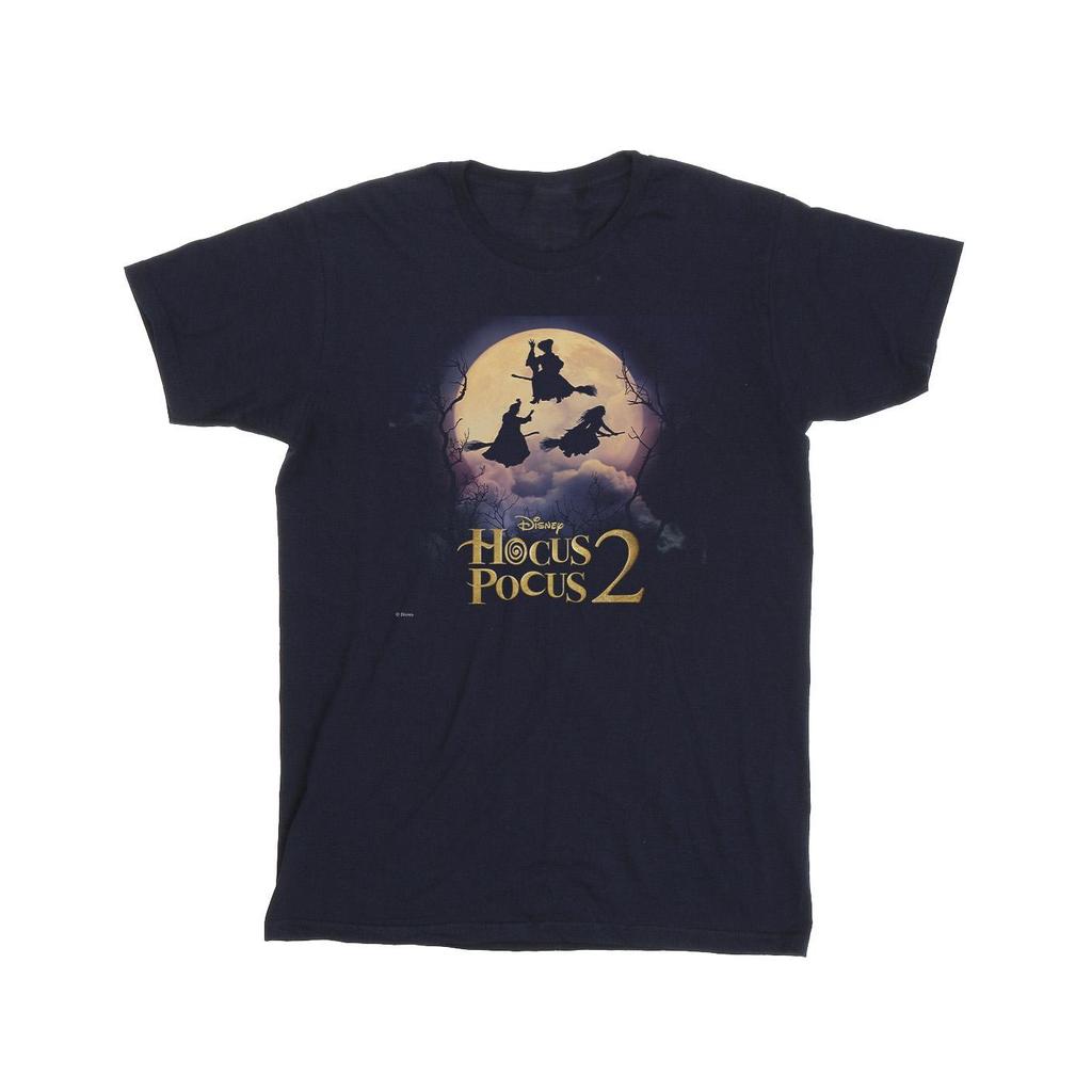 Disney Mens Hocus Pocus Witches Flying T-Shirt