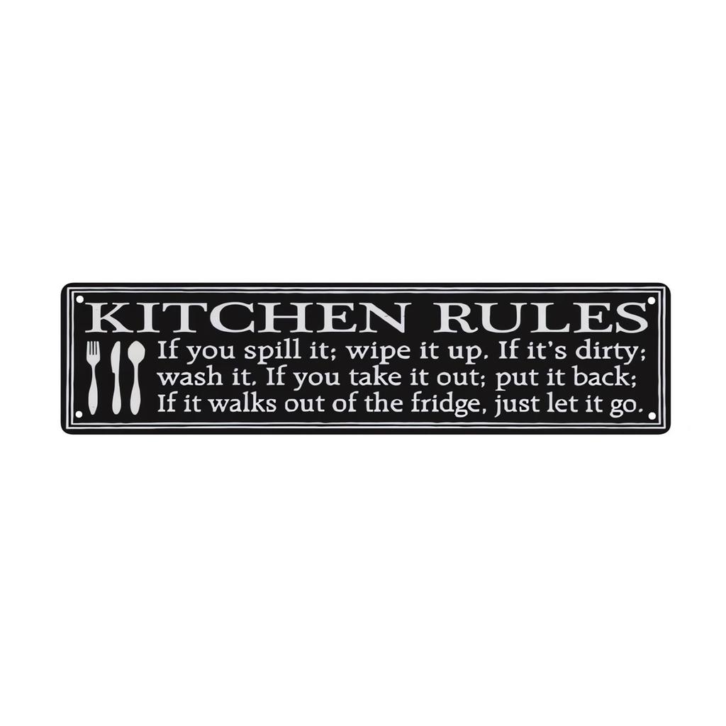 Metal Aluminum Sign Hamburg BBQ Messenger Block Kitchen Gatherings Distressed Country Rustic Sign Black Garage Bar Outdoor Decor