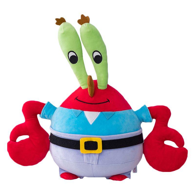 Fluffy Spongebob Patrick Star Squidward Plush Toy Pendant Soft Stuffed Doll For Girls And Boys