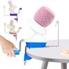 Yarn Ball Winder for Crocheting Wool Winder with Adjustable Table Clamp Hand Operated Yarn Cake Maker Gift for DIY Enthusiasts