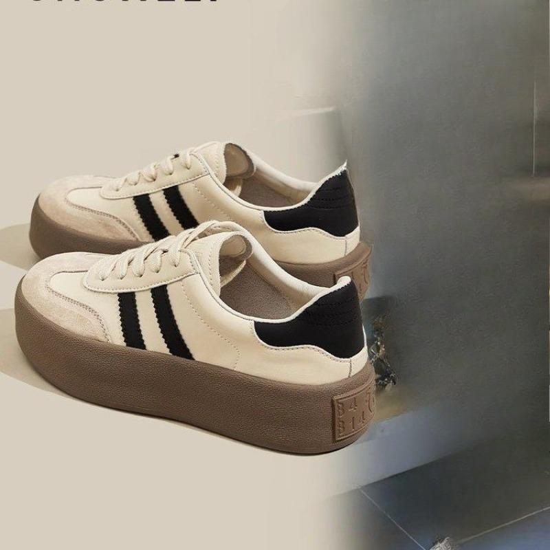 Новые повседневные спортивные кеды De Xun на толстой подошве, увеличивающие рост