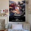 1 шт. Классические видеоигры Monster Hunter DIY Настенный гобелен Богемные настенные гобелены Мандала Домашний декор