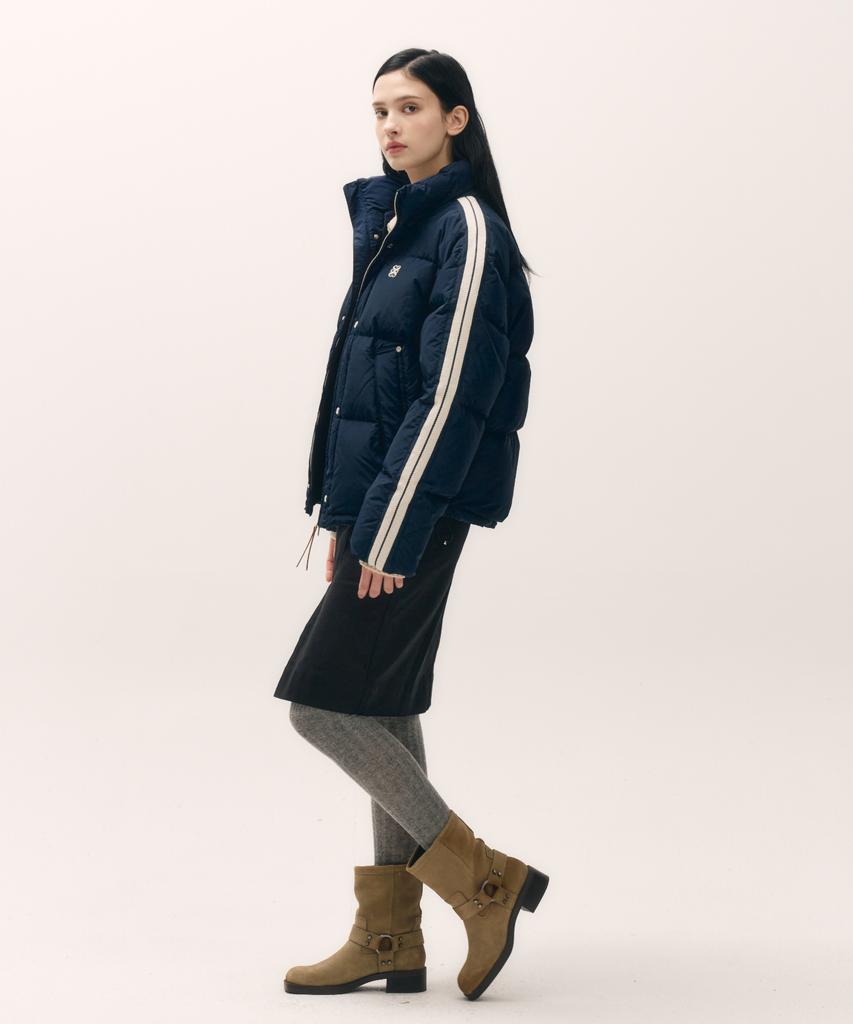 Satur Roton Duck Down Padded Jacket Navy