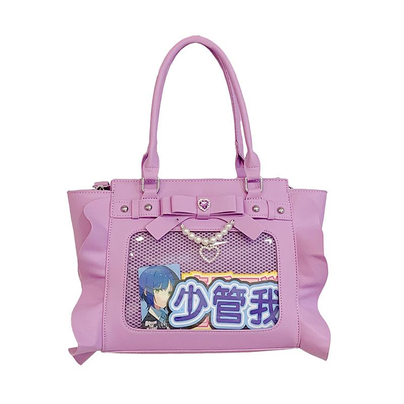 Подростковые Женские Сумки-Тоуты с Бантом Bolsos Mujer Квадратные Сумки для Женщин Сумка Через Плечо Студент Sac Femme Оригинальные Bolsas Для Повседневного Использования Bolso
