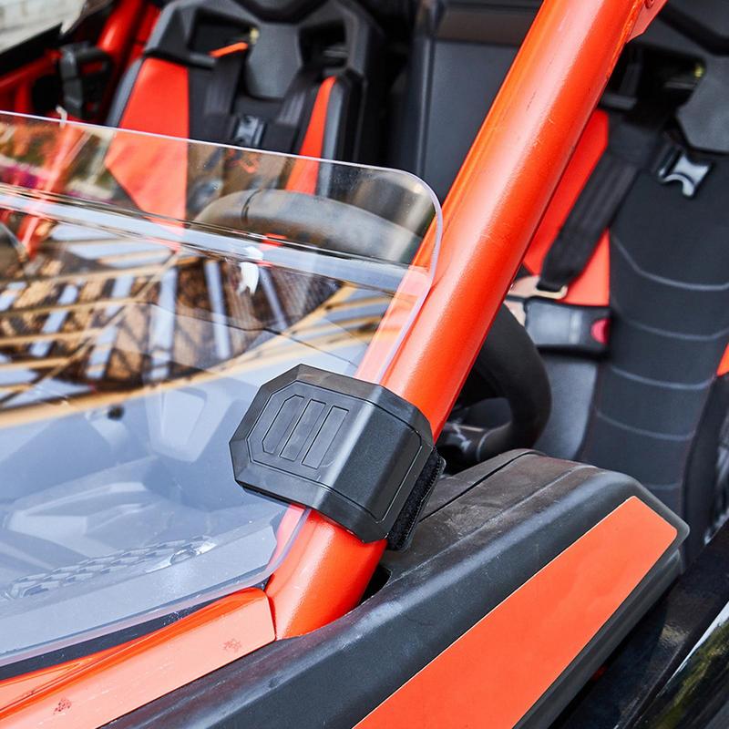 UTV лобовое стекло зажимы регулируемый зажим ремни комплект 2шт регулируемый зажим ремни комплект для гольф-кары мотоциклы ATV клуб автомобилей