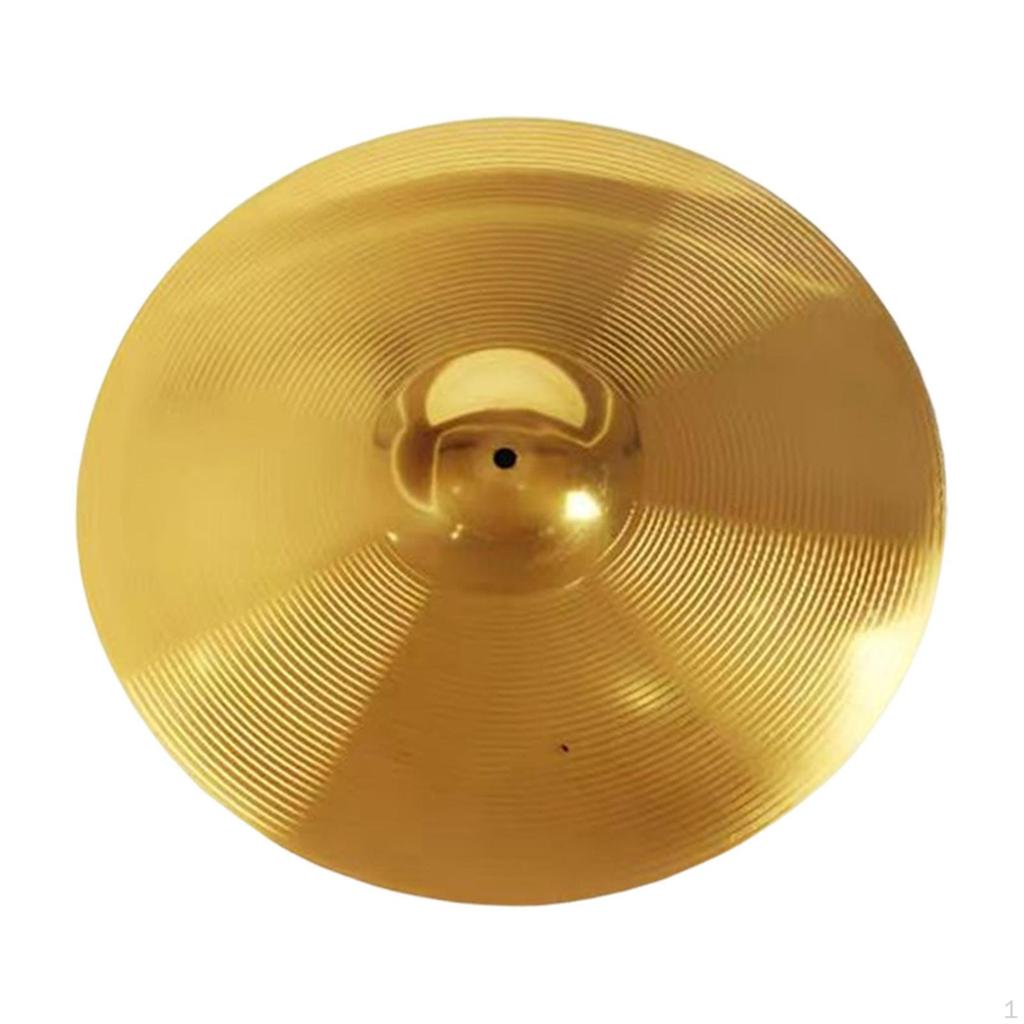 Brass Crash Cymbal Designed for Drum Enthusiasts And Performance Parts