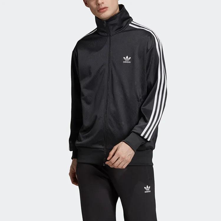 Adidas Originals Mono Track TOP Jackets Men's Black Stand Collar Moderate Other (Unisex) Jackets ED7051