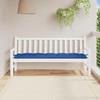 VidaXL Garden Bench Cushion, Bench Cover with String Ties, Waterproof Outdoor Cushion, Royal Blue 361631