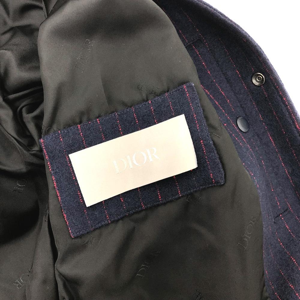 Dior 213J431A0738 atelier street style Blouson Jacket wool / cotton Navy