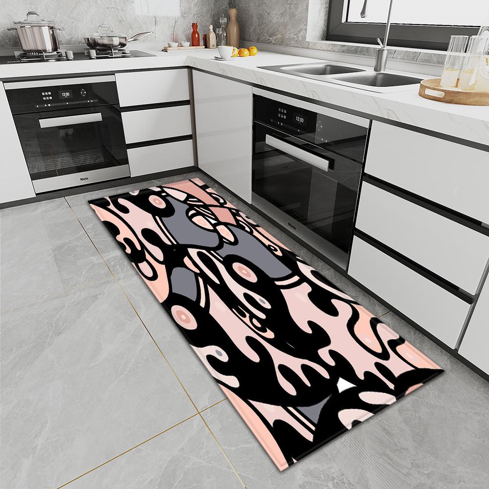Кухонный коврик Коврик для входной двери Спальня Коридор Ванная комната Дверной коврик Гостиная Ковер
