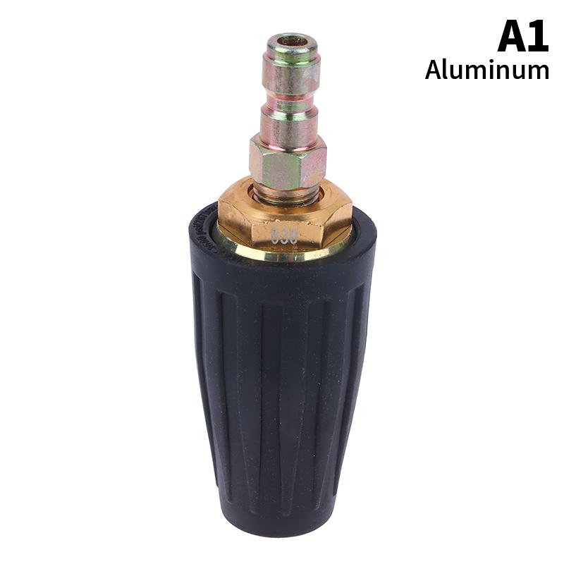 1 шт. насадки для мойки высокого давления, турбонасадка, вращающаяся на 360° распылительная турбонасадка, 4000 фунтов на квадратный дюйм с быстрым разъемом 1/4 дюйма для