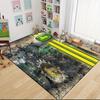 John Deere Tractor Adventure Carpet Rug Soft Washable Antislip Home Living Room Sofa Mats Personalized Christmas Rug