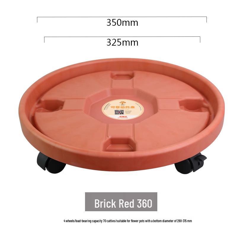 Universal Wheel Flower Pot Base with Mobile Tray Roller