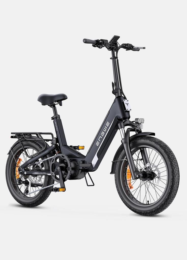 ENGWE L20 3.0 Pro Electric Bike: 720Wh Battery, 100Nm Mid-Drive Motor, Full Suspension, 140km Range, and GPS Anti-theft Folding Electric Bike