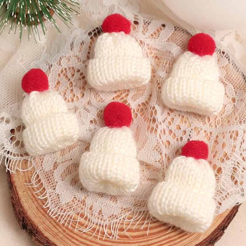 Mini Santa Hat Christmas Ornaments – 10/20PCS Xmas Tree Hanging Pendants, Holiday Home Decor