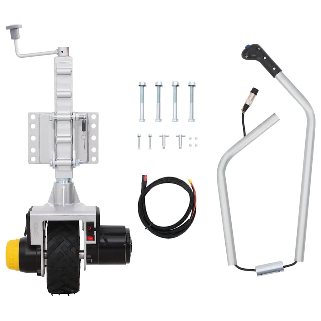 Trailer Support Wheel 12 V 550 W Aluminum