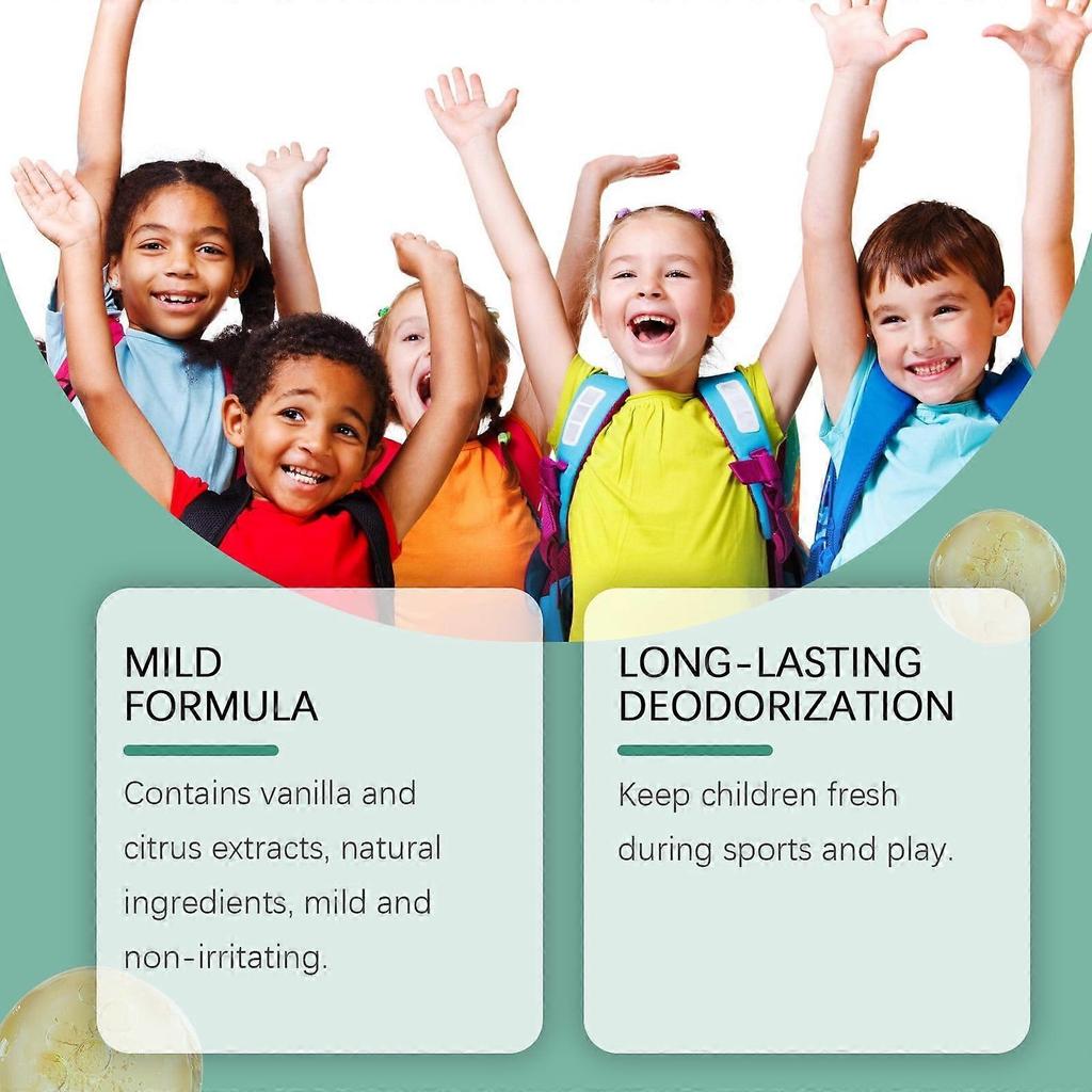 Clearance! Natural Kids Whole Body Deodorant - Safe for Girls & Boys w/Sensitive Skin - Toxic & Paraben Free, Essential Oils – 50ml