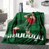 Cristiano Ronaldo's Legacy Blanket Ultra-Soft Perfect for Office Chair Livingroom Couch Four Seasons Multipurpose Modern