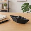 3D-печатная модель оригами-лодки Минималистичная бумажная лодка Фигурка для стола для дома Офисного стола