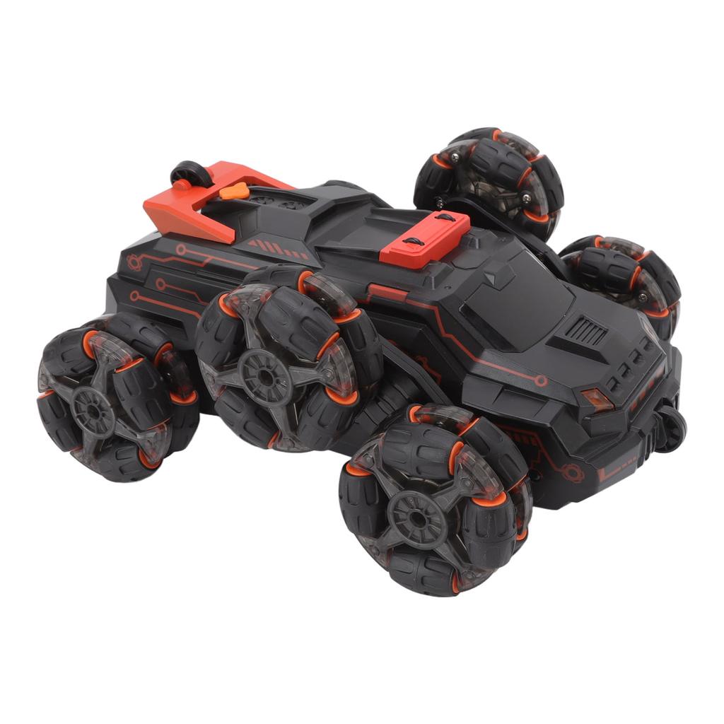 RC Stunt Car 2.4G Gesture Sensing 360 Degree Rotation Dual Remote Control Swing Arm 6 Wheels RC Off