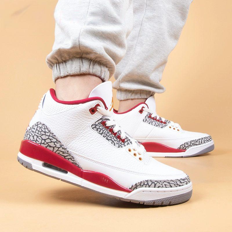 Jordan 3 Ретро Кардинал GS 398614-126