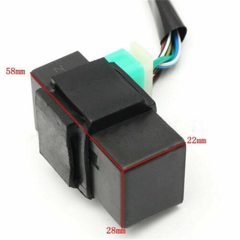 50 70 90 110CC CDI Жгут проводов в сборе Комплект проводки Квадроцикл Электрический старт Квадроцикл CDI Жгут проводов в сборе Проводка Комплект замка зажигания