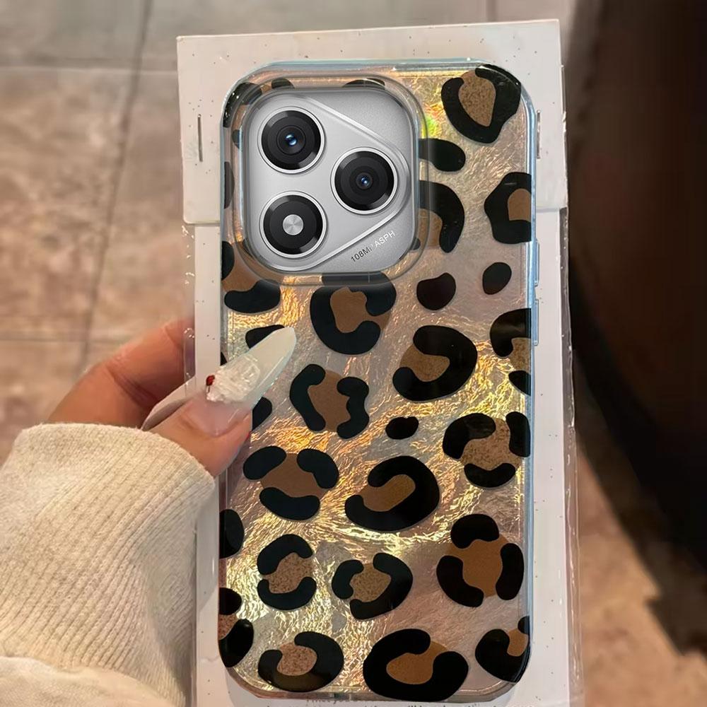 Ретро чехол для телефона с леопардовым принтом для Honor 400 200 90 Smart Pro Magic7 6 5 70 Lite X9a X9c X9b X8b X8a X8c X7c X7b X6c X6