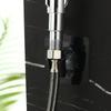Reusable Punch-free Self-adhesive Shower Bracket Wall Rack Bathroom Hooks Shower Head Holder