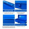 Heavy Duty Tool Box Metal Storage Tools Box Iron Construction Hardware Storage  Electrician Repair