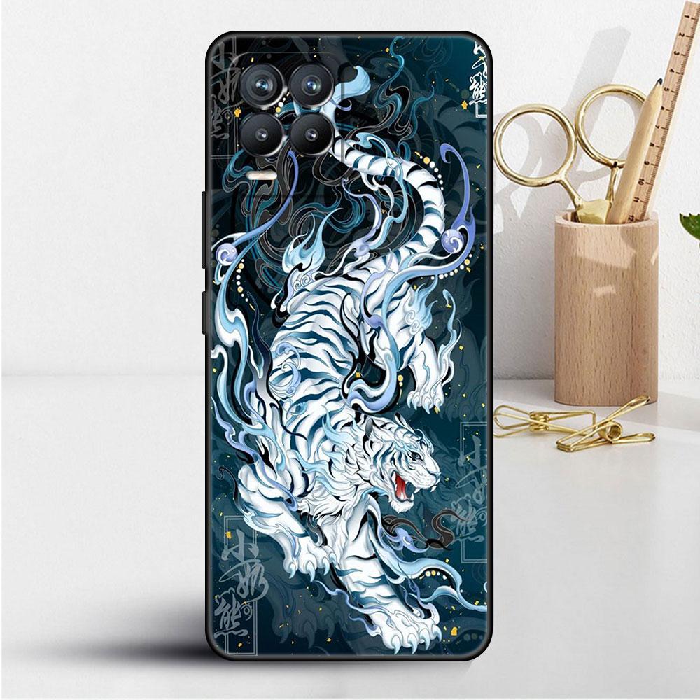 Чехол для Realme 8 C21y GT Neo 2 3 8i C21 7 C11 6 C12 C35 C3 GT 9 Pro C12 силиконовый чехол для телефона TPU с изображением животного дракона