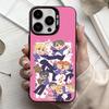 Чехол для телефона Ouran High School Host Club для iPhone 17, 16, 15, 14, 13, 12, 11 Plus, Pro Max Конфетный Посеребренный Внутренний Чехол